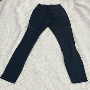 Athleta Size 0 Pants with‎ zip pockets Black
